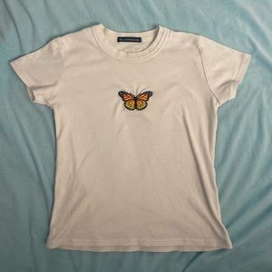 Brandy Melville Butterfly Tee